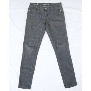 Red Blue Denim Skinny Gray Pants